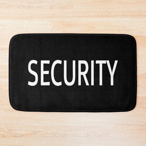 Item preview, Security, event staff, safety designed and sold by mwagie.