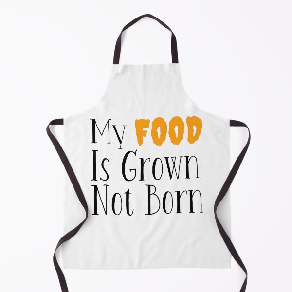 Item preview, My Food Is Grown Not Born designed and sold by VeganAnimal.