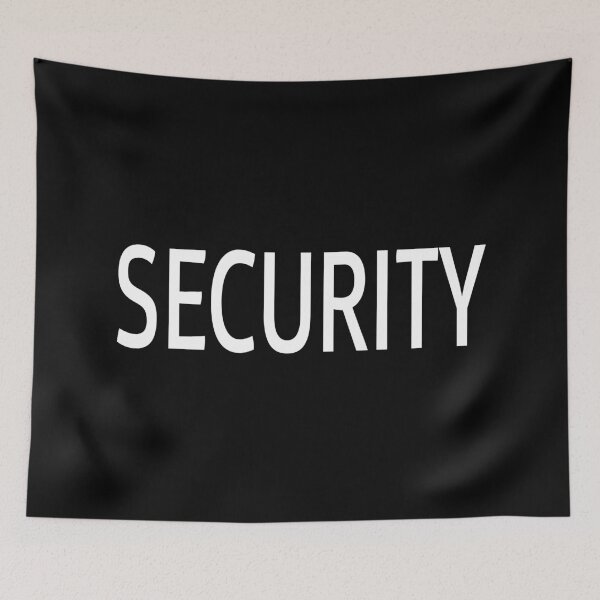 Item preview, Security, event staff, safety designed and sold by mwagie.