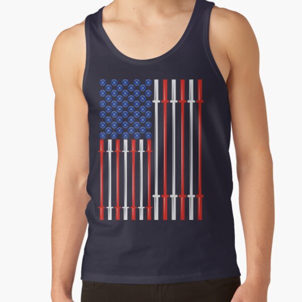 American Muscle Gifts For People Who Workout At The Gym Tank Top