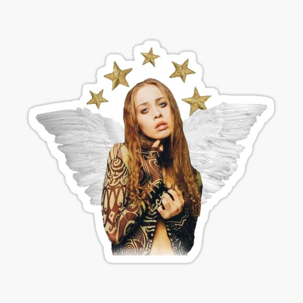 Fiona Apple Angel Rookie Yearbook Style Sticker