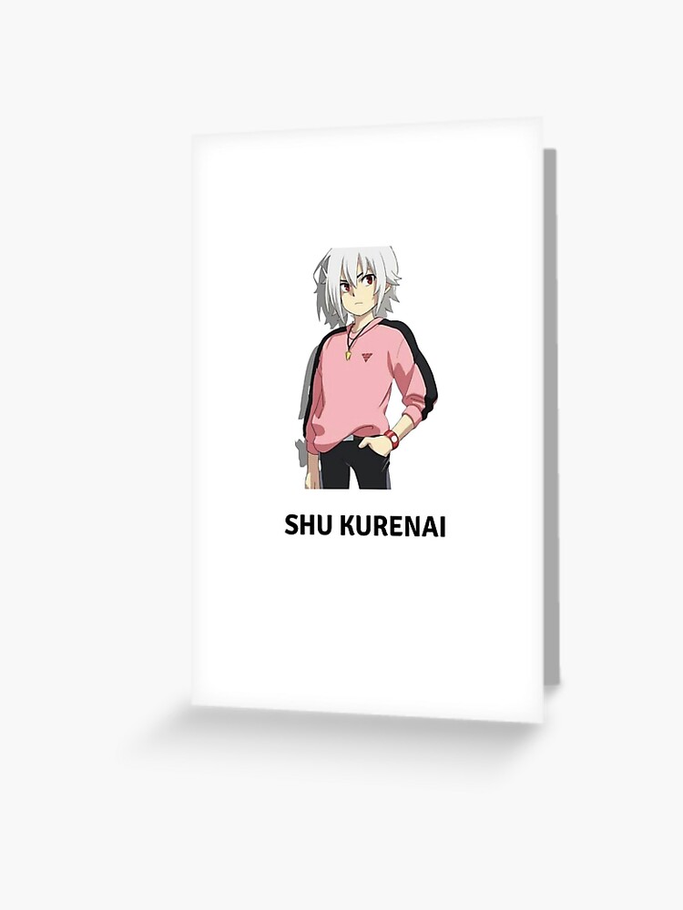 Shu Kurenai - Beyblade Greeting Card by Nayori