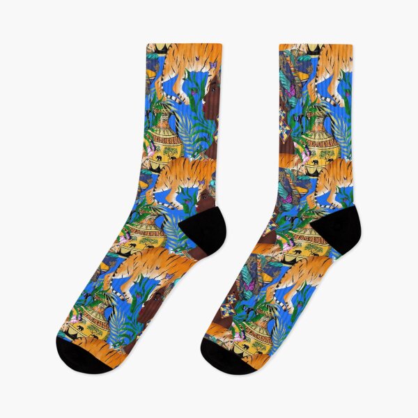 Item preview, African woman,tiger,tropical art designed and sold by MariaMarinova.