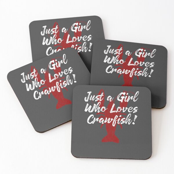 Item preview, Just a Girl Who Loves Crawfish Funny Louisiana Saying designed and sold by UglyPelican.