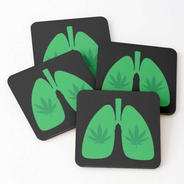 Aperçu de l'œuvre 420 Cannabis Leaf Marijuana Lung design créée et vendue par jakehughes2015.