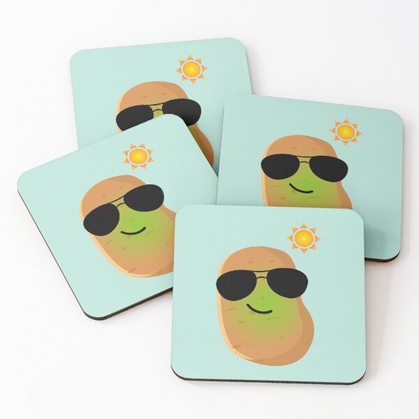 Item preview, Tanned Green Potato - Sun designed and sold by SmileMiau.