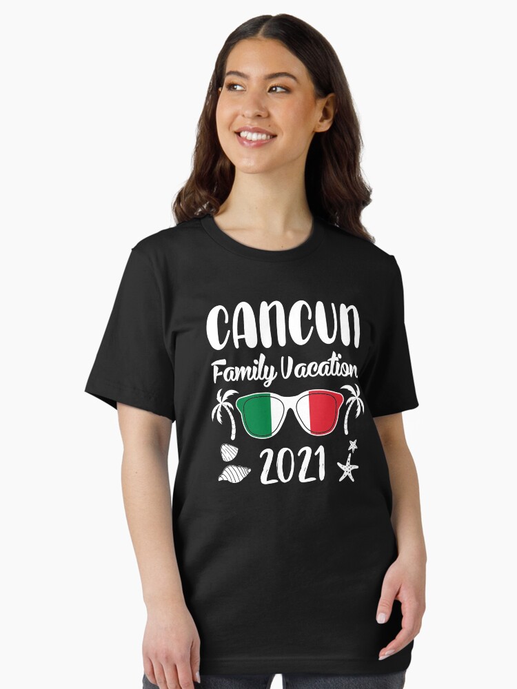 Vacaciones familiares a juego en México Cancún 2021 diseño Camiseta esencial