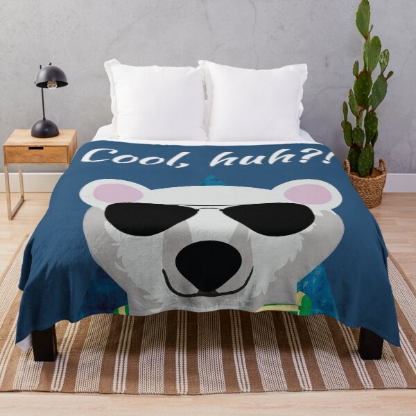 Item preview, Cool, huh?! cool polar bear blue design designed and sold by myseptember18th.