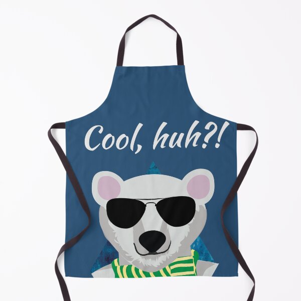 Item preview, Cool, huh?! cool polar bear blue design designed and sold by myseptember18th.