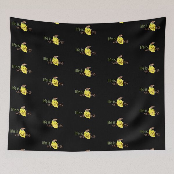 Item preview,  LIfe is relentless designed and sold by NomadMessenger.