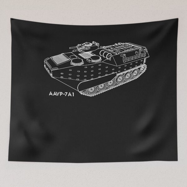 Item preview, AAVP-7A Assault Amphibious Vehicle tank designed and sold by Arassa Design.