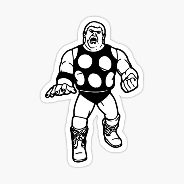 “Dusty Rhodes” Sticker for Sale by BendyGB | Redbubble