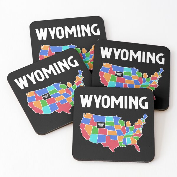 Item preview, WY Conspiracy Theory Wyoming Doesn't Exist design designed and sold by jakehughes2015.