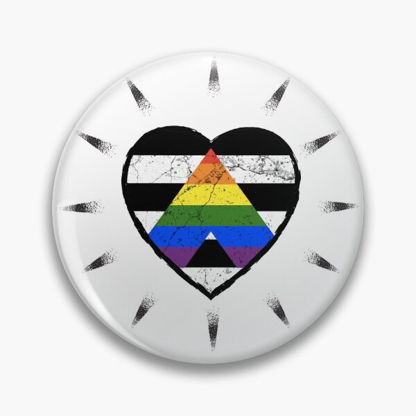 Item preview, ALLY's allied heart beats for diversity and pride | LGBTQ designed and sold by Petra Becker.