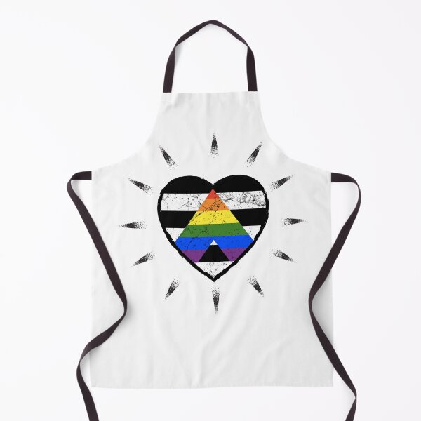 Item preview, ALLY's allied heart beats for diversity and pride | LGBTQ designed and sold by Petra Becker.