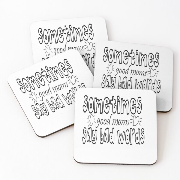 Item preview, sometimes good moms say bad words t-shirt designed and sold by khodjaikram20.