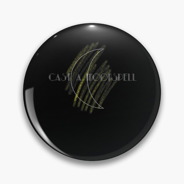 Item preview, Cast A Moon Spell Moon Gold Abstract designed and sold by AOCreativeProd.
