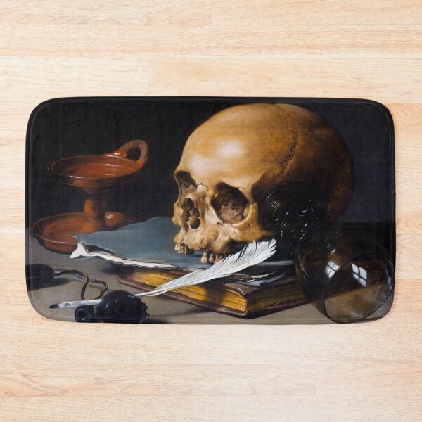 Item preview, Pieter Claesz Still Life with a Skull and Writing Quill designed and sold by billduncan.