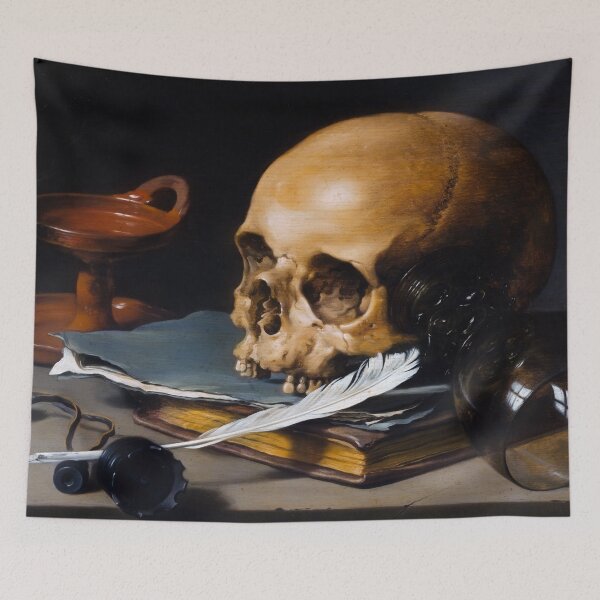 Item preview, Pieter Claesz Still Life with a Skull and Writing Quill designed and sold by billduncan.