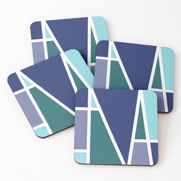 Item preview, Blocksy Blocks Blue designed and sold by CreatedByCarol.