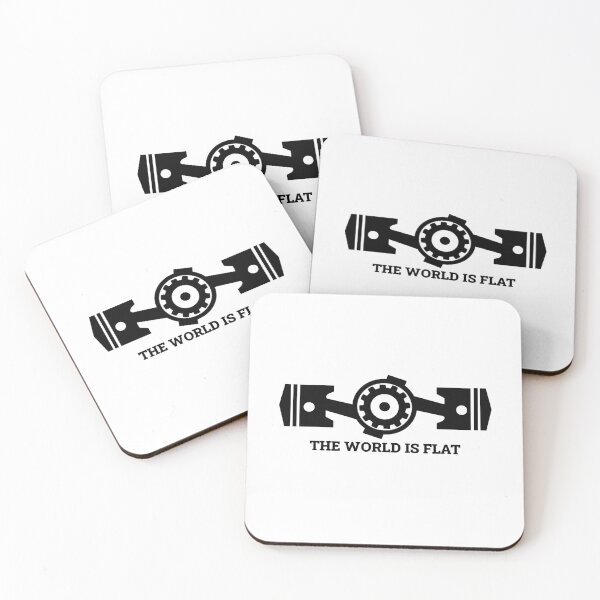 Item preview, The World Is Flat- Rally Car Racing designed and sold by anarrowinknee.