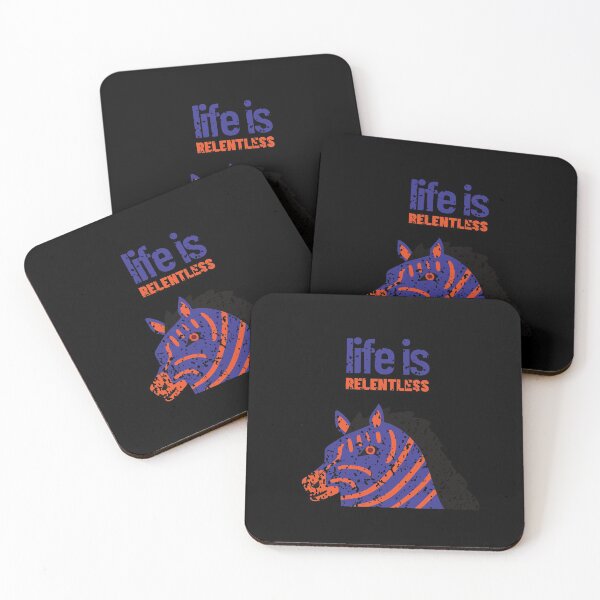 Item preview, Life is relentless designed and sold by NomadMessenger.