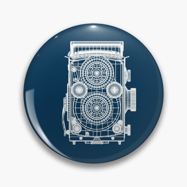 Item preview, Blueprint Retro Camera lomografía de doble lente designed and sold by PeterADesign.