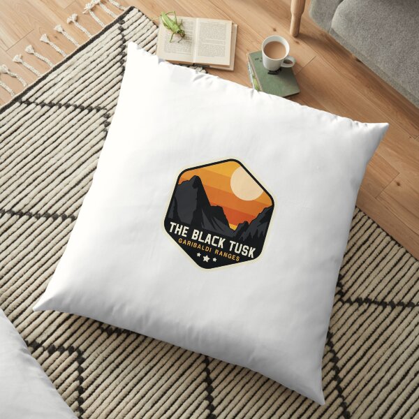 The Black Tusk Floor Pillow