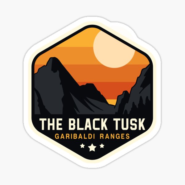 The Black Tusk Sticker
