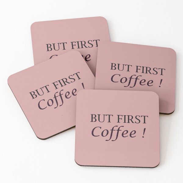 Item preview, BUT FIRST COFFEE designed and sold by RominaMD.