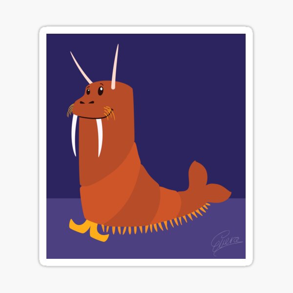 Walrus - Centipede Sticker