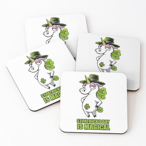 Item preview, Unicorn St patrick is magical designed and sold by TheFlipRepublic.