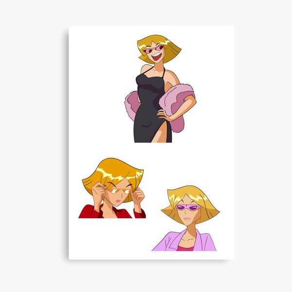 Aesthetic Totally Spies Canvas Prints | Redbubble