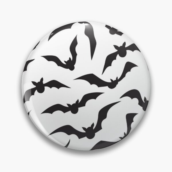 Item preview, Black and White Bats  designed and sold by liliwhitellc.
