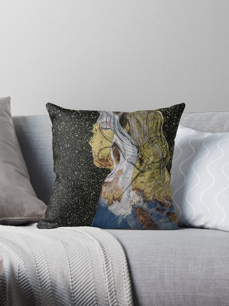 Item preview, Throw Pillow designed and sold by Elaine-Ellis.
