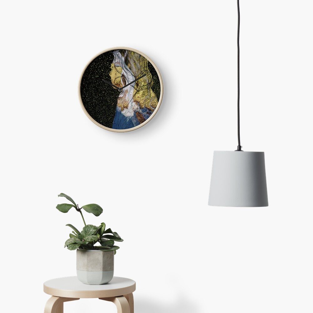 Item preview, Clock designed and sold by Elaine-Ellis.