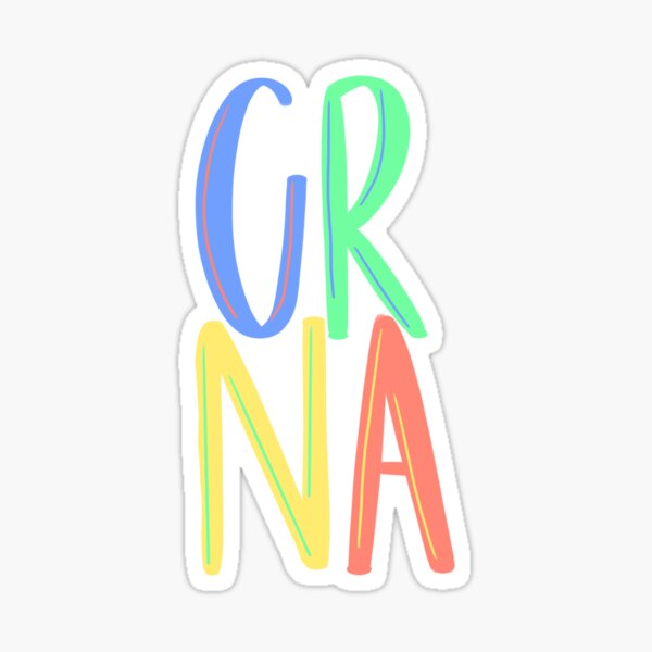 CRNA Sticker