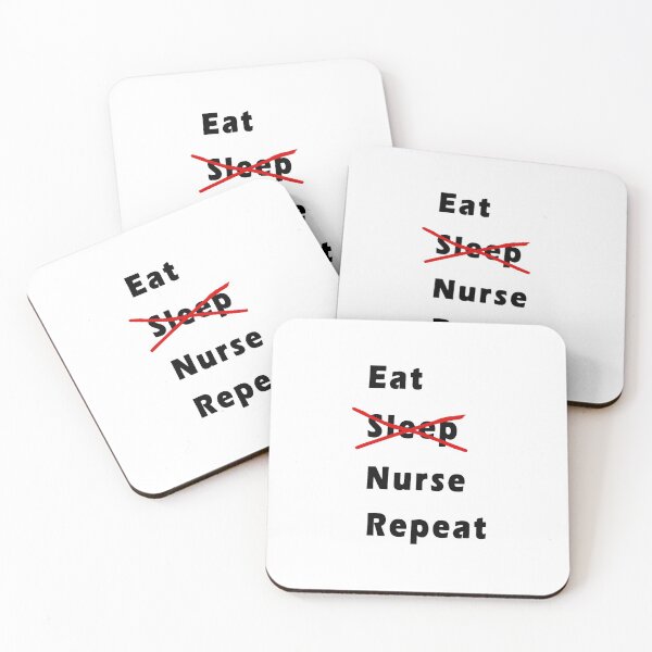 Item preview, Eat Sleep Nurse Repeat designed and sold by thestuffcompany.