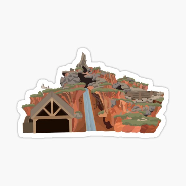 Splash Mountain Sticker