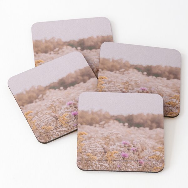 Item preview, Wild Thistle Field of Flowers Tinted Retro Photo designed and sold by graemariedesign.