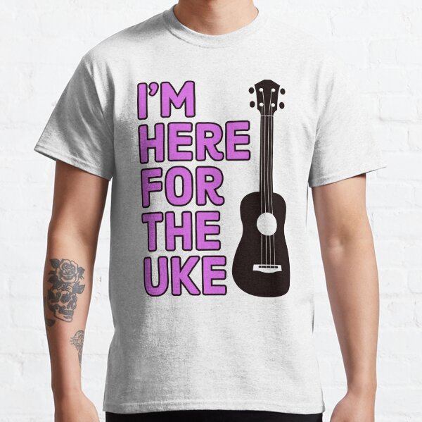 Here For The Uke Pink Classic T-Shirt