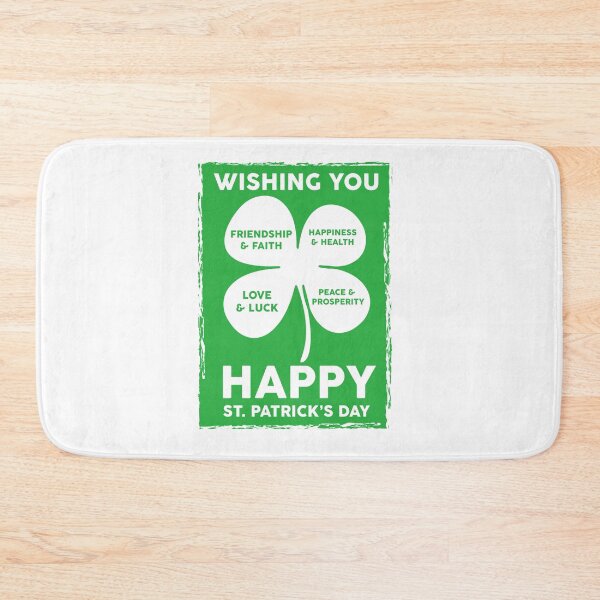 Aperçu de l'œuvre Je vous souhaite un joyeux saint patrick créée et vendue par TheFlipRepublic.