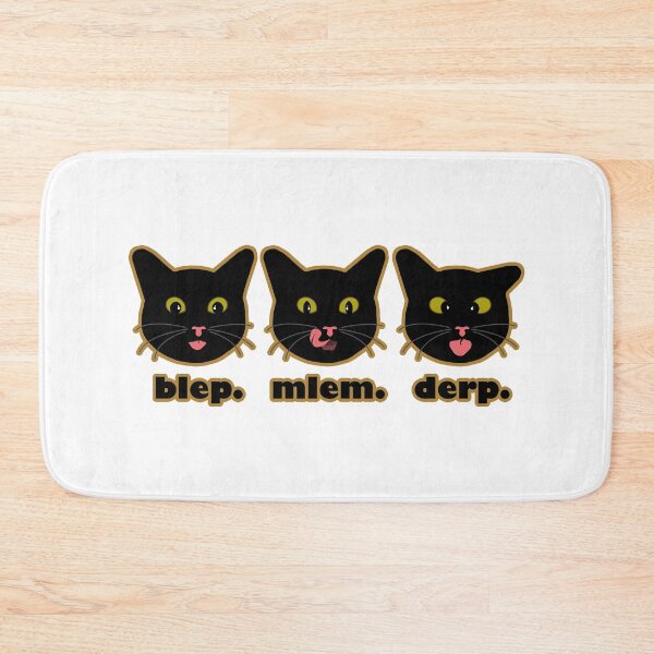 Item preview, blep. mlem. derp. designed and sold by Cats With Their Tongues Out.
