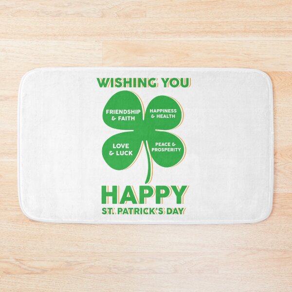 Aperçu de l'œuvre Je vous souhaite un joyeux saint patrick créée et vendue par TheFlipRepublic.