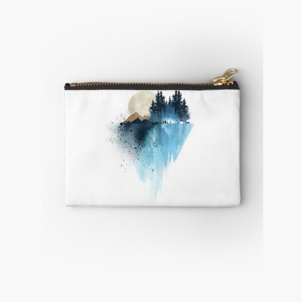 Item preview, Blue mountain wall art, art prints, watercolor, poster, nature print, landscape print, home wall decor, forest art, mountain print, wall art designed and sold by Mugiwara107.