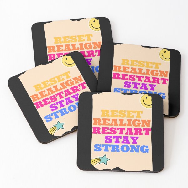 Item preview, Re-set, Re-align, Re-start, Stay Strong designed and sold by Alchemytshirts.
