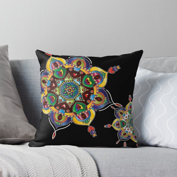 Item preview, Warm Colors Mandala Design, Mandala Abstract designed and sold by orangeblue21.