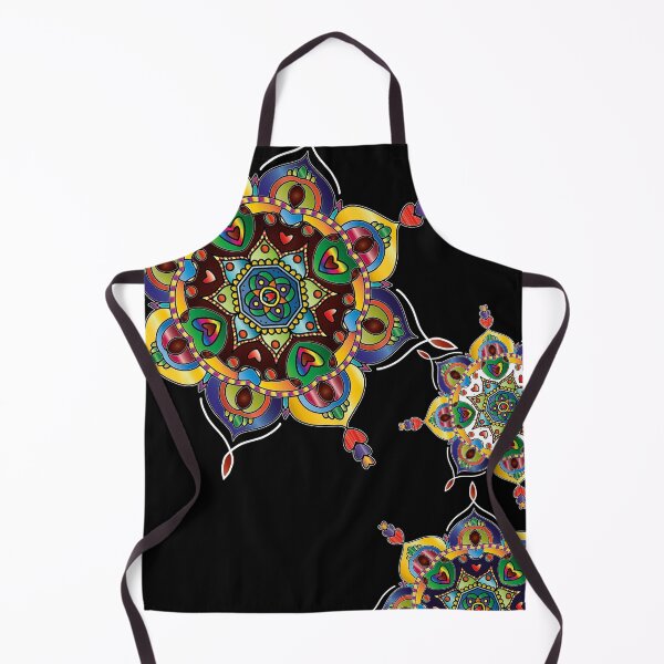 Item preview, Warm Colors Mandala Design, Mandala Abstract designed and sold by orangeblue21.