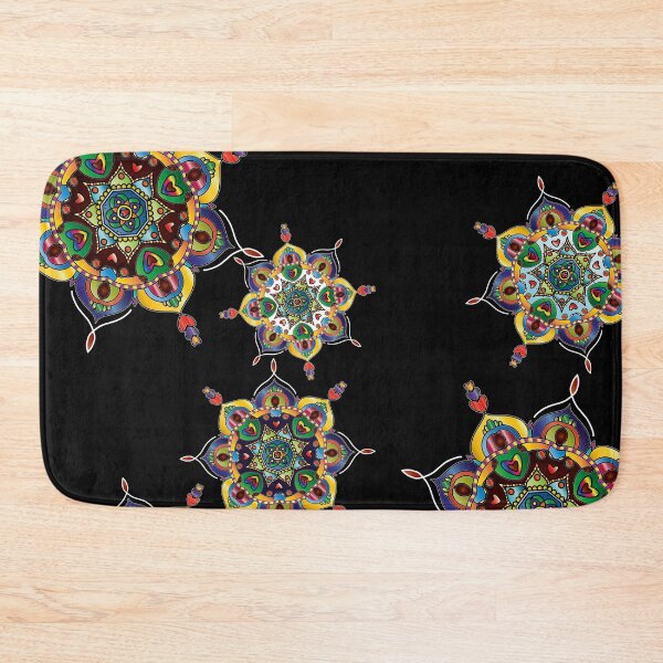 Item preview, Warm Colors Mandala Design, Mandala Abstract designed and sold by orangeblue21.