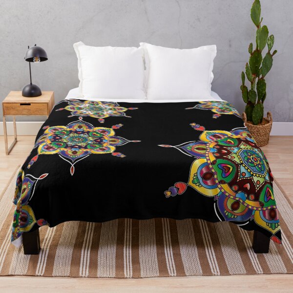 Item preview, Warm Colors Mandala Design, Mandala Abstract designed and sold by orangeblue21.
